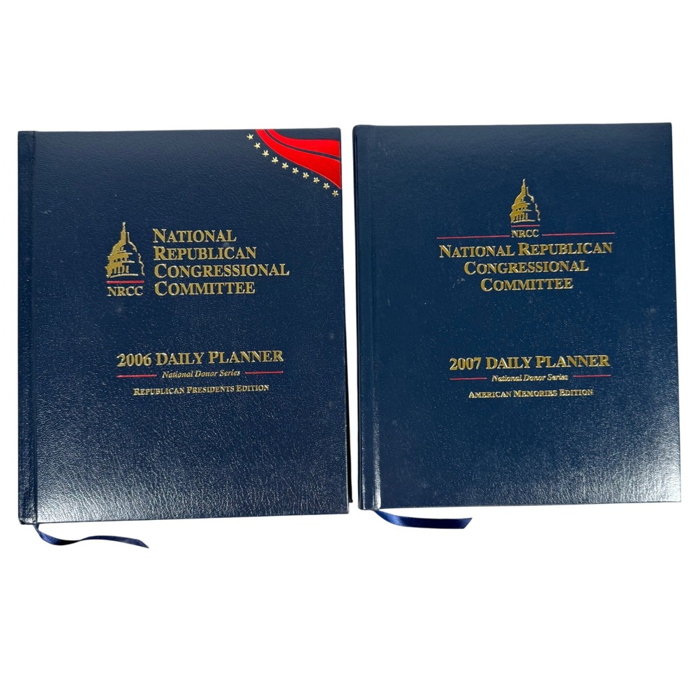 NRCC National Republican Congressional Committee Daily Planner 2006 2007 Set US